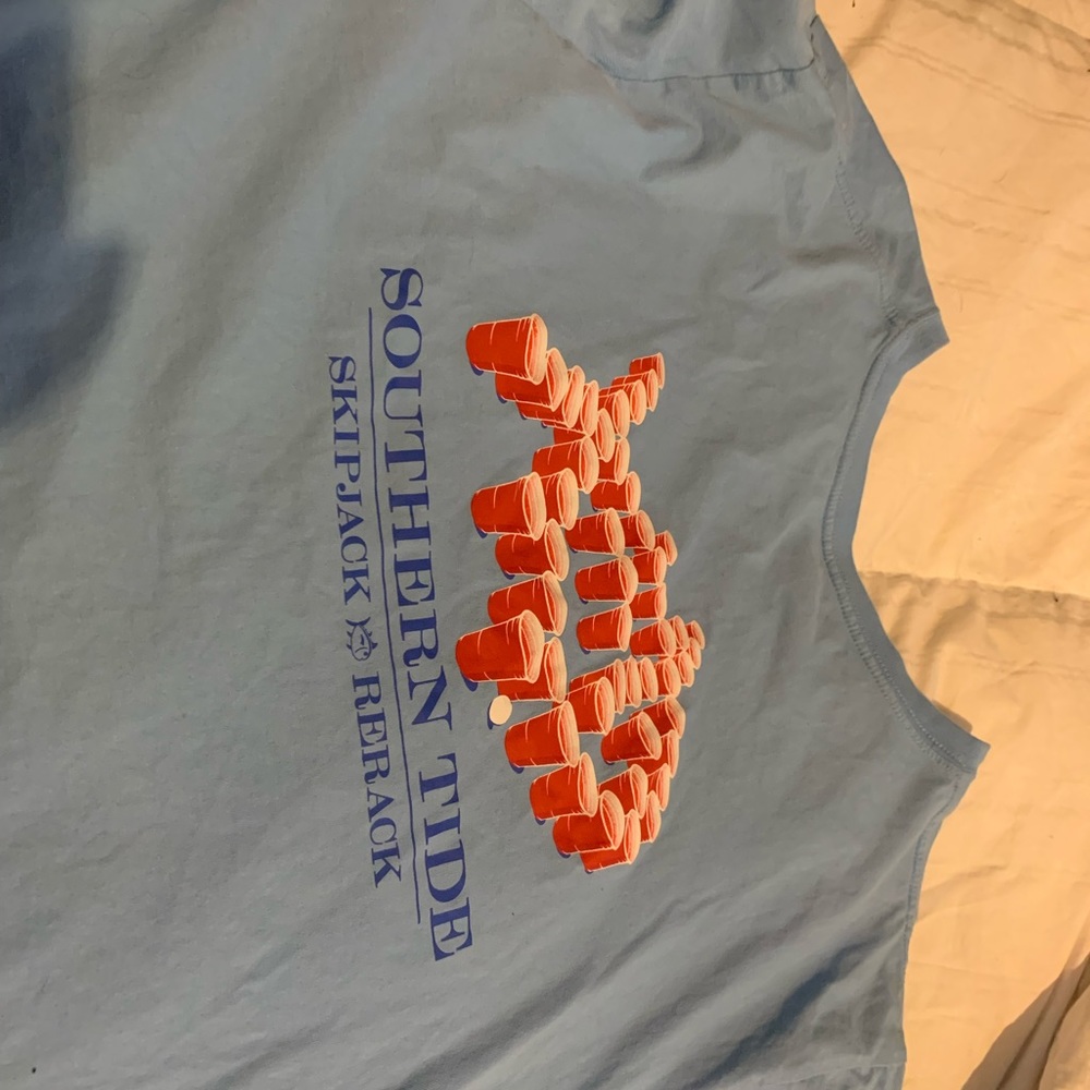 Southern Tide, XXL, blue,T-shirt